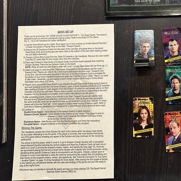 CSI: Crime Scene Investigation – The Board Game | 8 Crime Stories - Picture 6 of 8